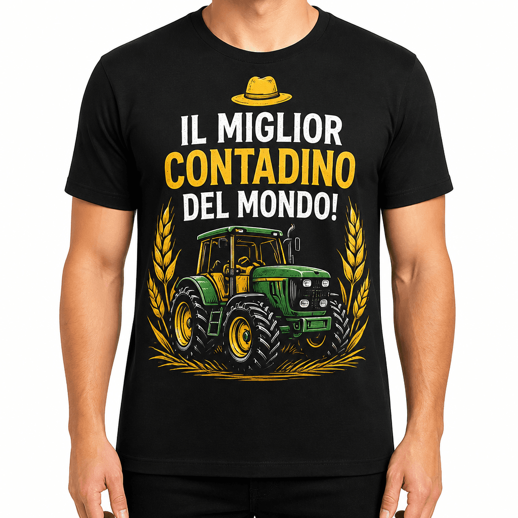 Maglietta per contadino – IL MIGLIOR CONTADINO DEL MONDO!