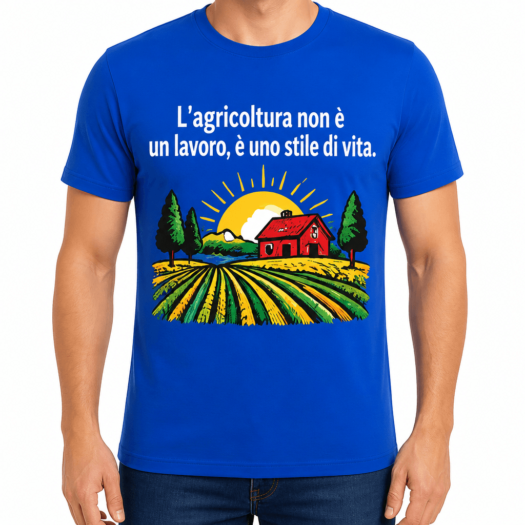 Maglietta per contadino – L'agricoltura non è un lavoro, è uno stile di vita.