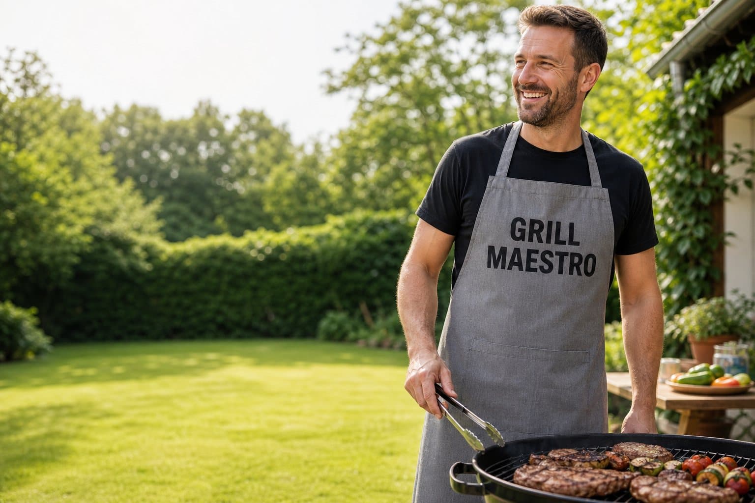 In cucina con un grembiule divertente di Tshirt-divertenti.com
