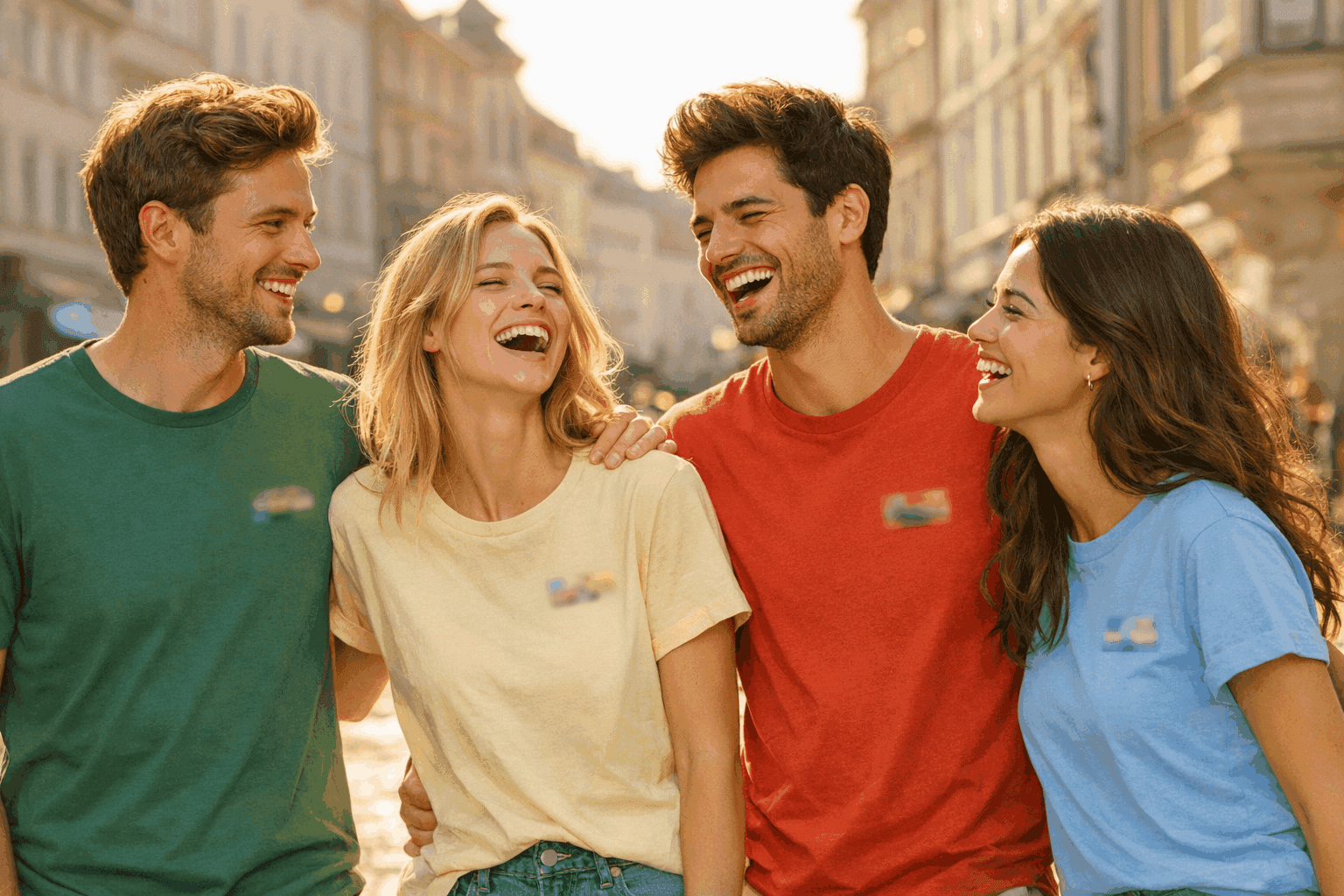 Amici con magliette divertenti di Tshirt-divertenti.com