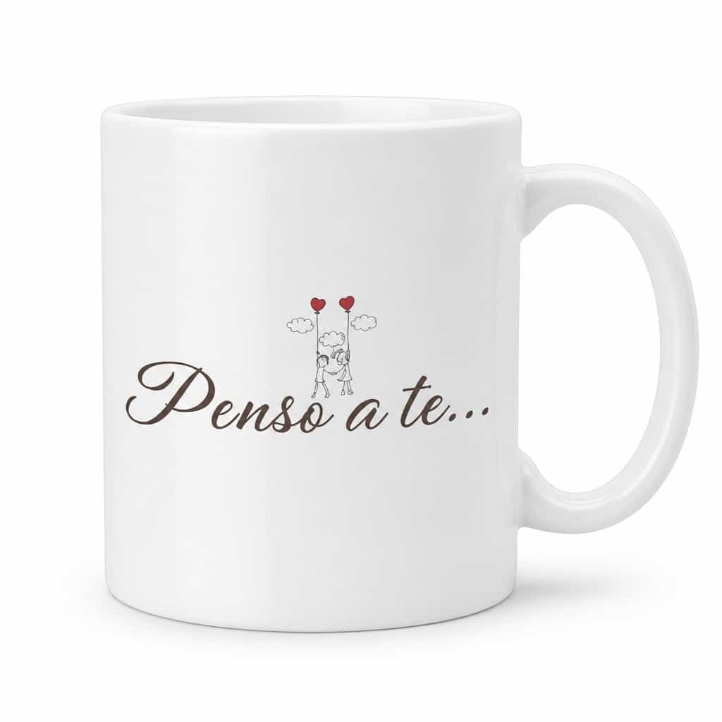 Tazza divertente penso a te