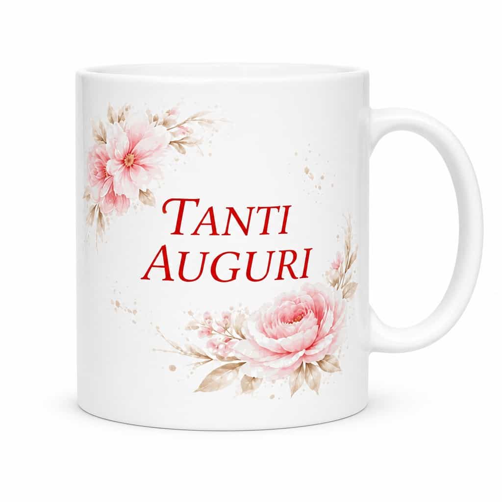 Tazza divertente tanti auguri