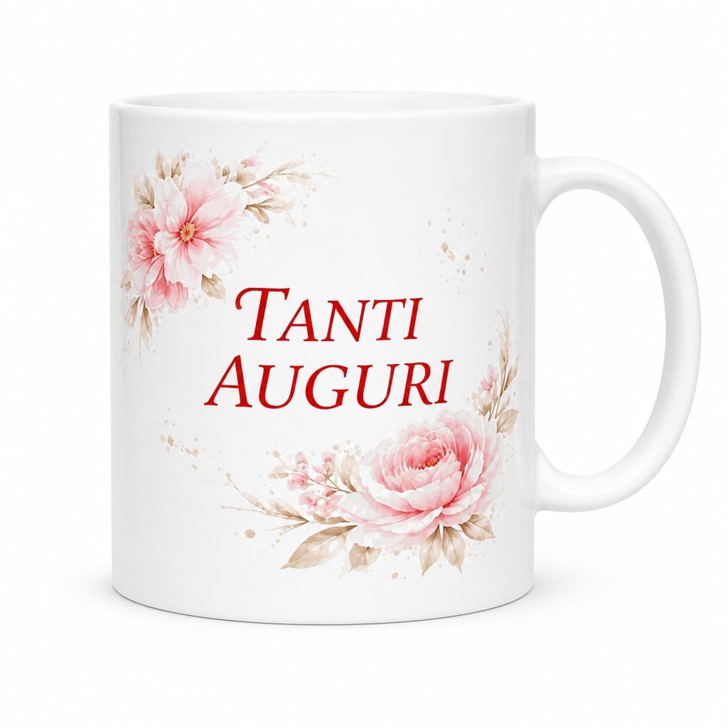 Tazza divertente tanti auguri