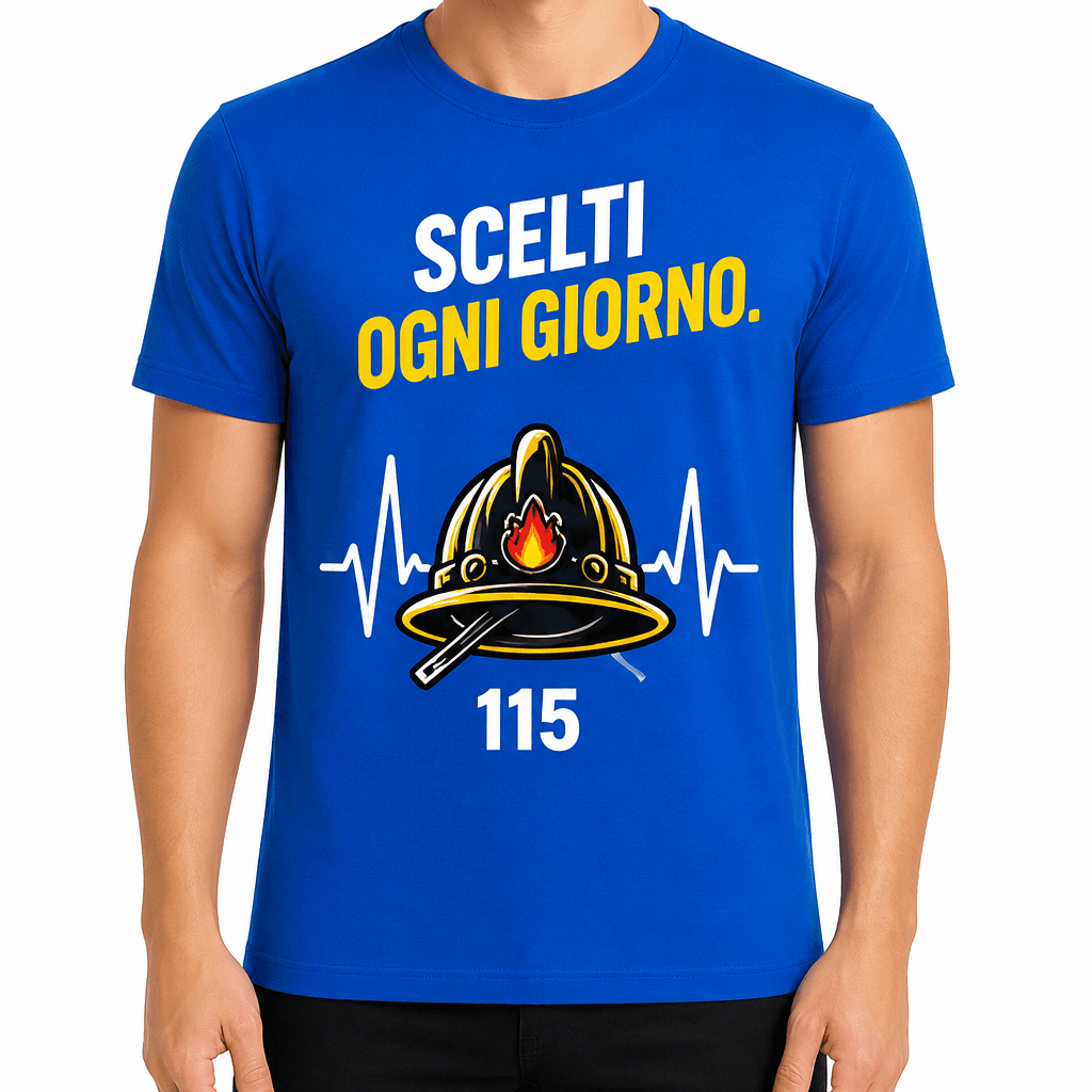 Maglietta pompiere – Scelti ogni giorno.