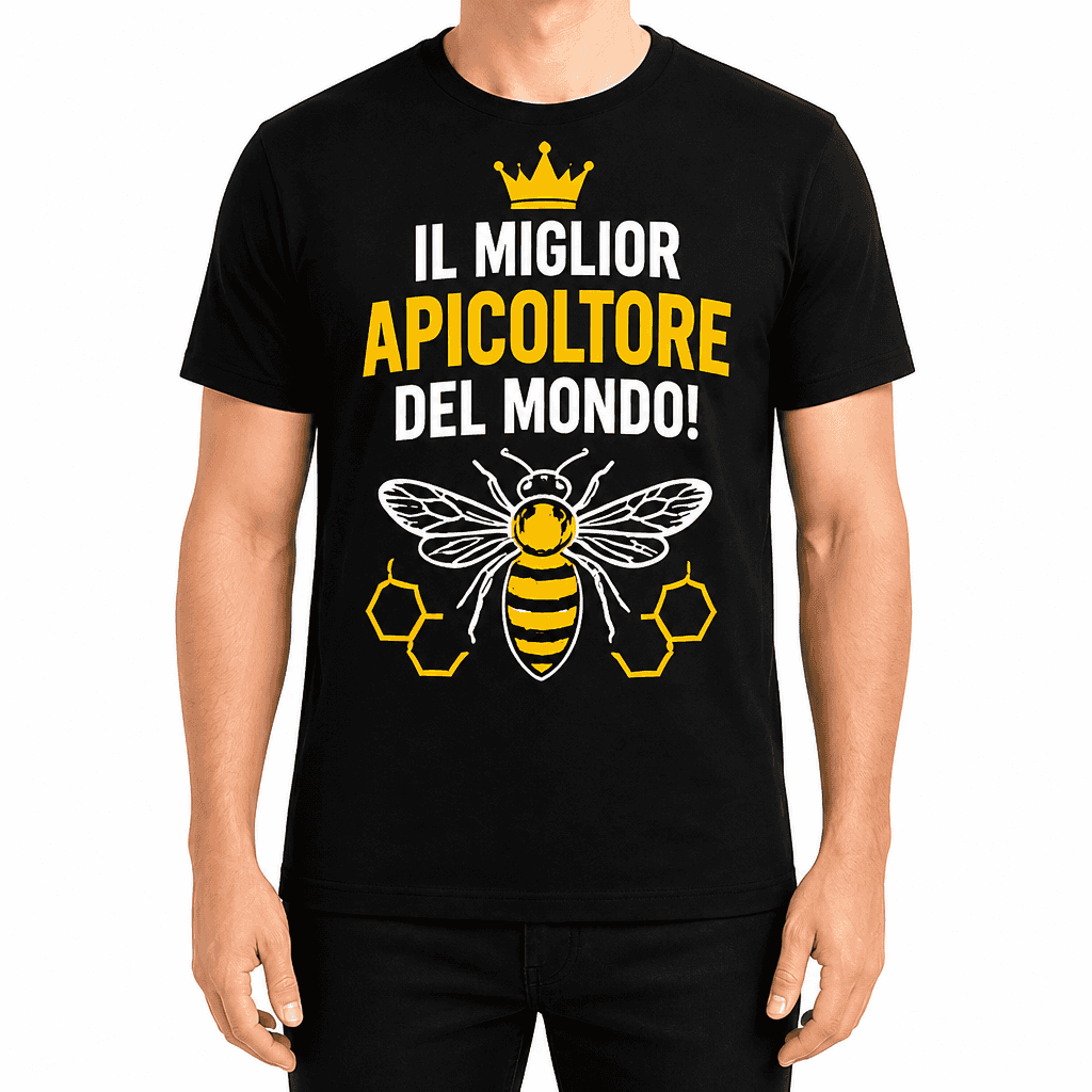 Maglietta da apicoltore – Il miglior apicoltore del mondo!