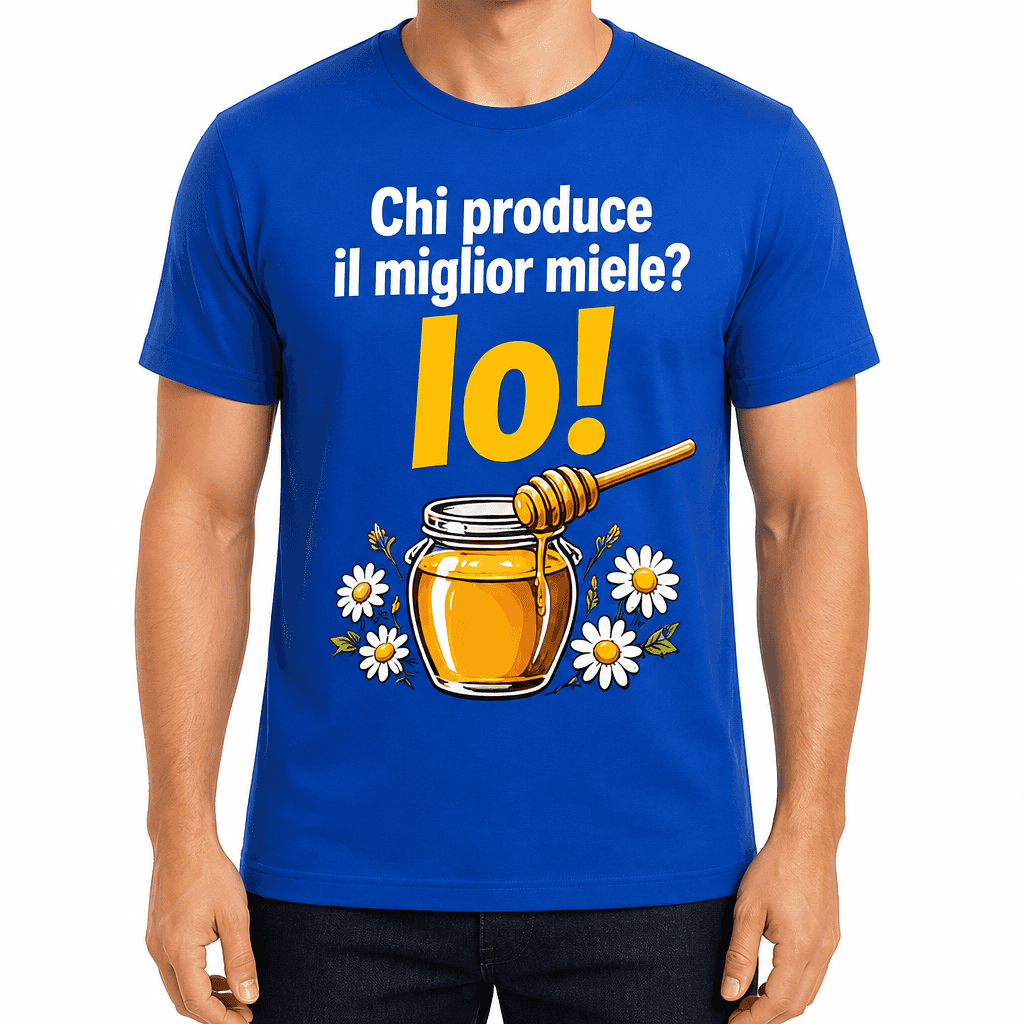 Maglietta da apicoltore – Chi produce il miglior miele? Io!