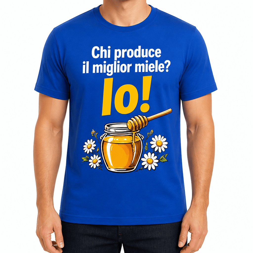 Maglietta da apicoltore – Chi produce il miglior miele? Io!