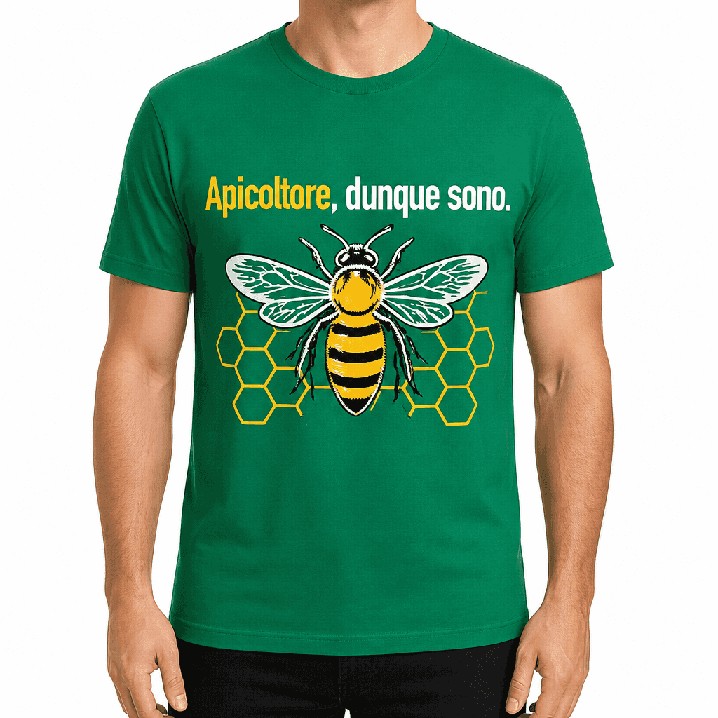 Maglietta da apicoltore – Apicoltore, dunque sono.