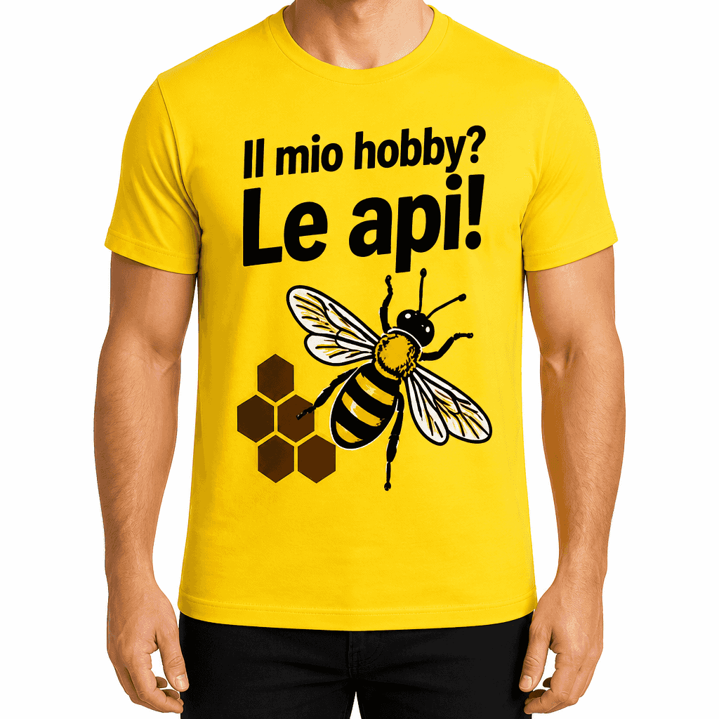 Maglietta da apicoltore – Il mio hobby? Le api!
