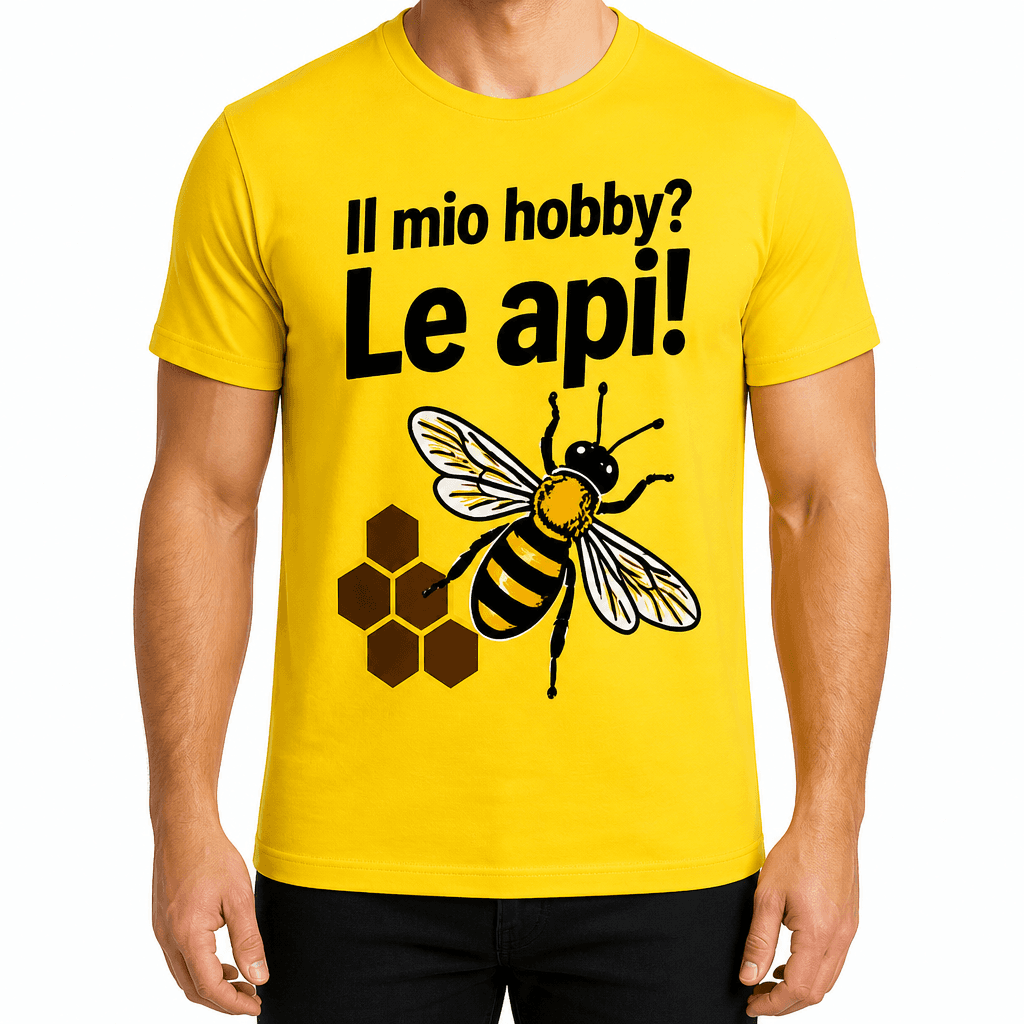 Maglietta da apicoltore – Il mio hobby? Le api!