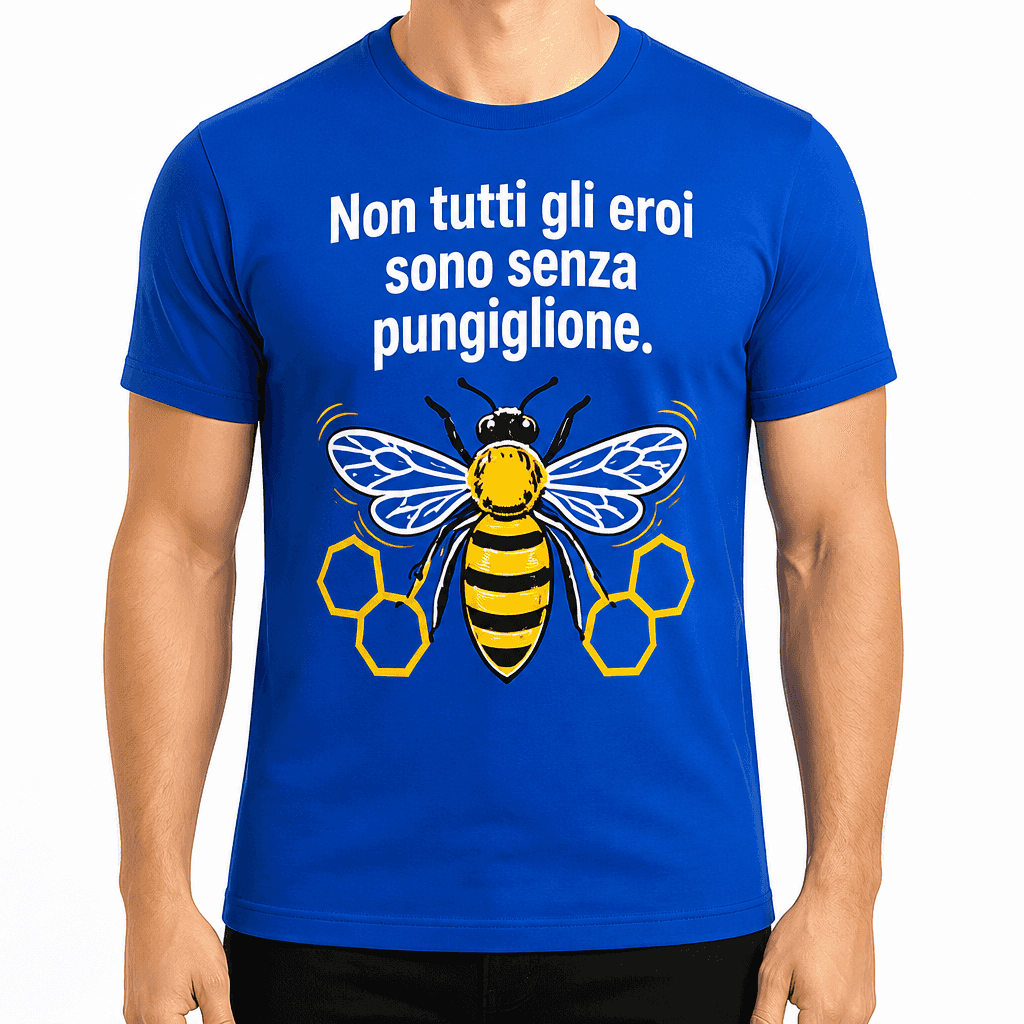 Maglietta da apicoltore – Non tutti gli eroi sono senza pungiglione.