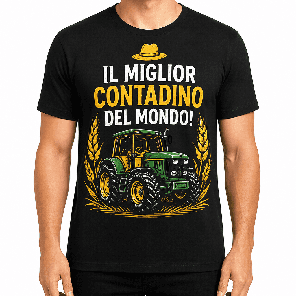 Maglietta per contadino – IL MIGLIOR CONTADINO DEL MONDO!