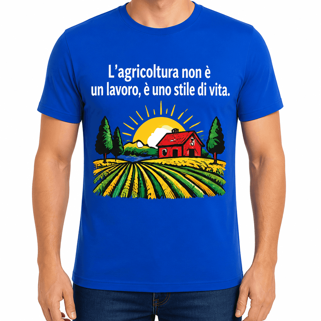 Maglietta per contadino – L'agricoltura non è un lavoro, è uno stile di vita.