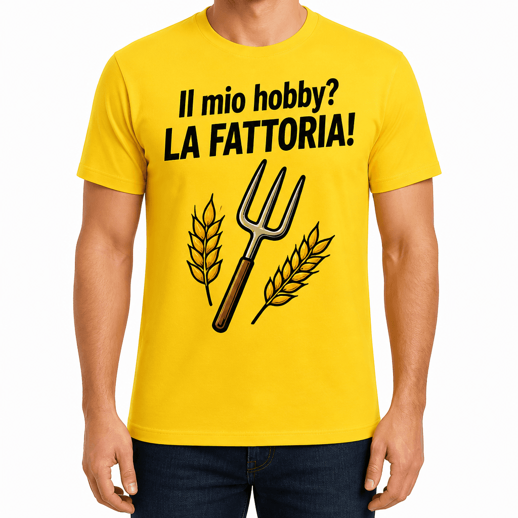 Maglietta per contadino – Il mio hobby? LA FATTORIA!