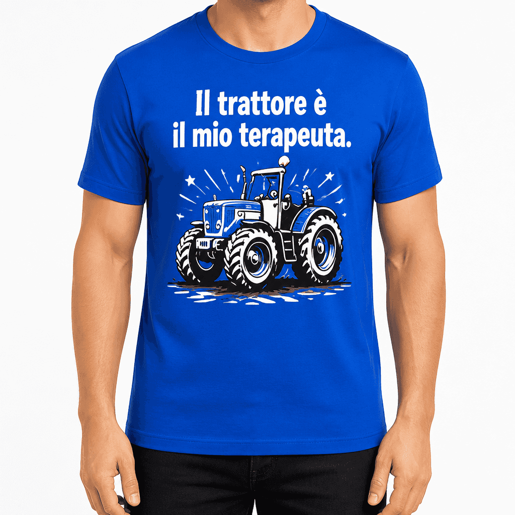 Maglietta per contadino – Il trattore è il mio terapeuta.
