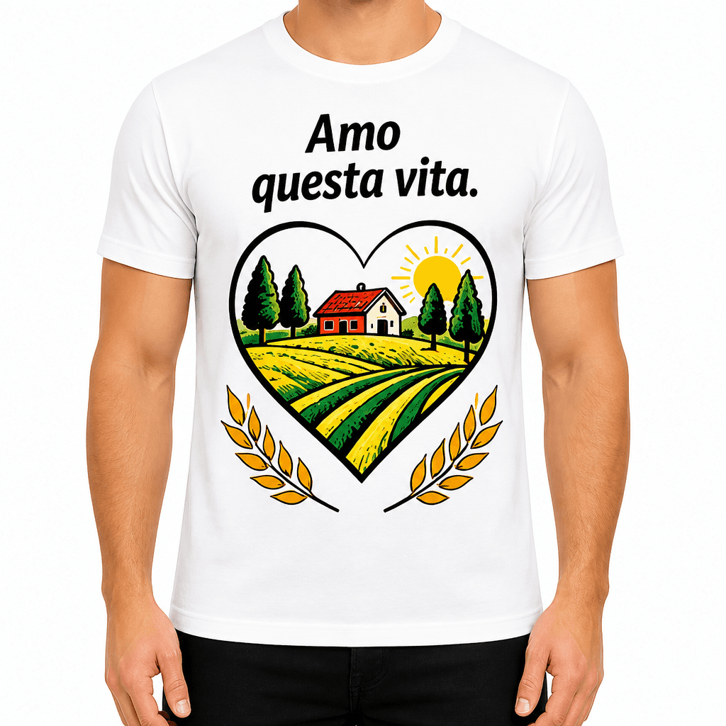 Maglietta per contadino – Amo questa vita.
