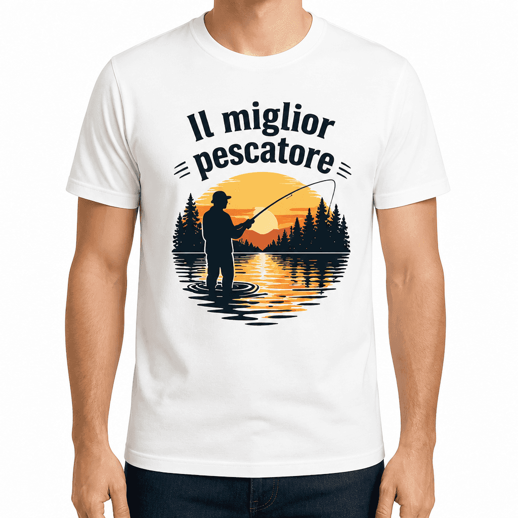 Maglietta da pesca β Il miglior pescatore