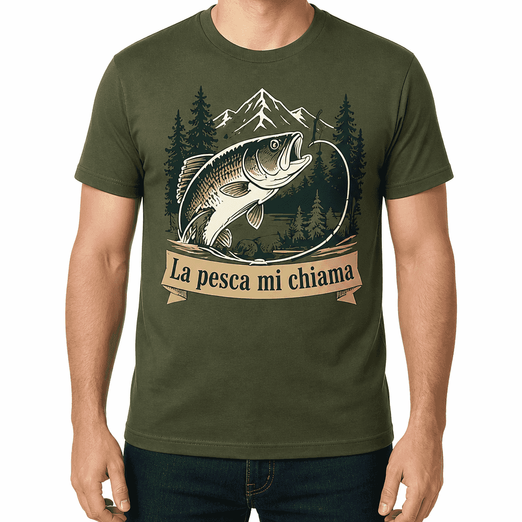 Maglietta da pesca β La pesca mi chiama