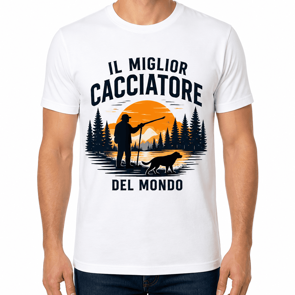 Maglietta da cacciatore – IL MIGLIOR CACCIATORE DEL MONDO