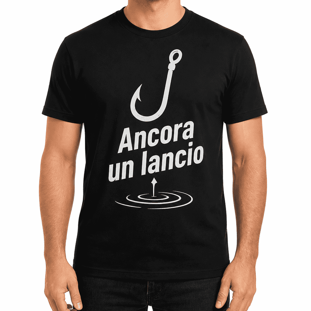 Maglietta da pesca β Ancora un lancio