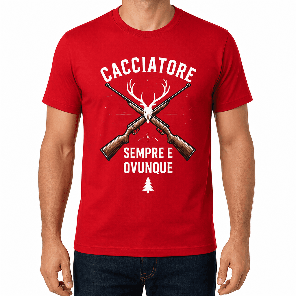 Maglietta da cacciatore – CACCIATORE SEMPRE E OVUNQUE