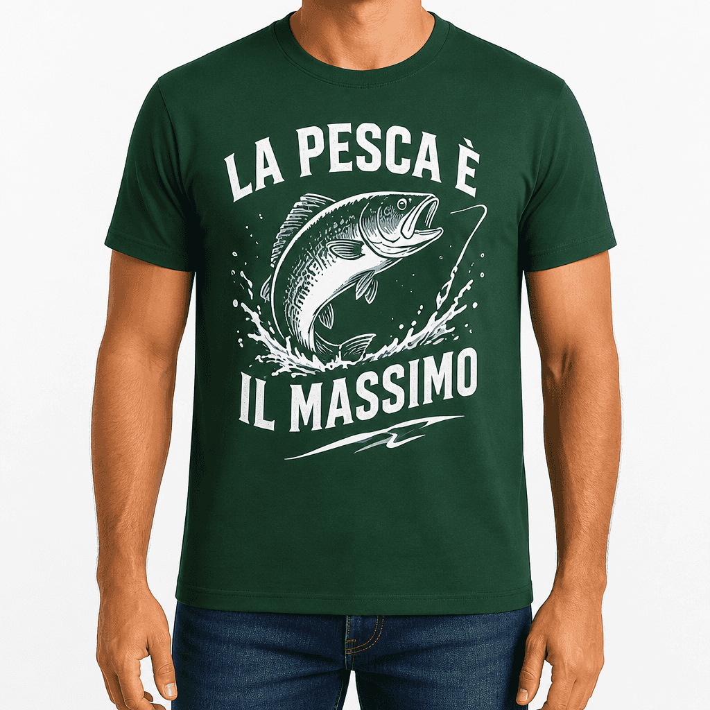 Maglietta da pesca β La pesca Γ¨ il massimo