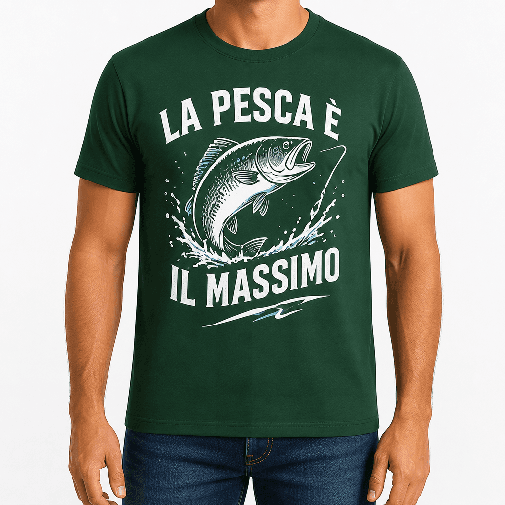Maglietta da pesca – La pesca è il massimo