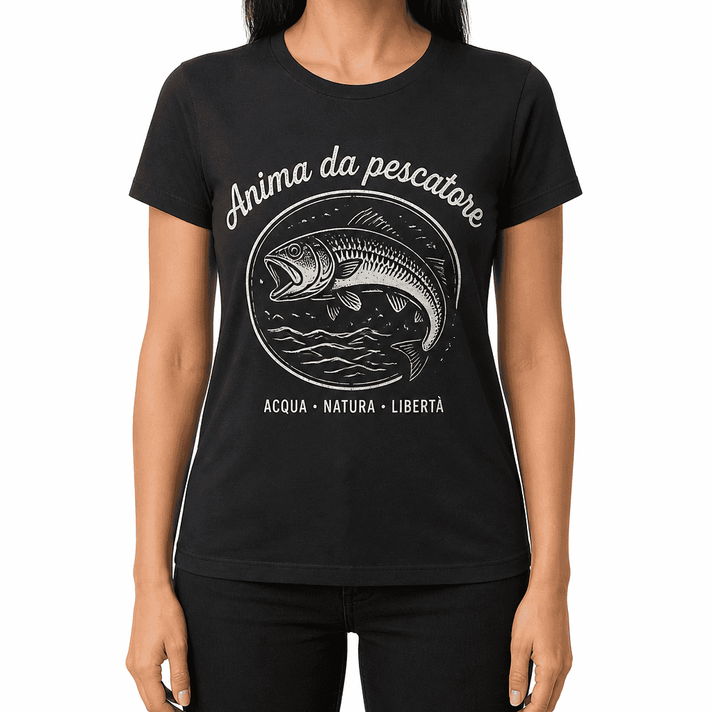Maglietta da pesca β Anima da pescatore