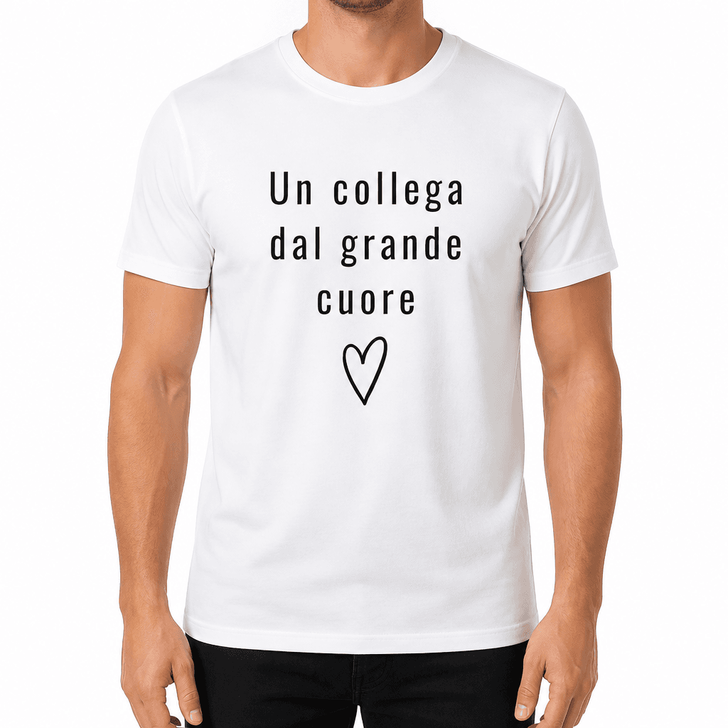 Maglietta per collega – Un collega dal grande cuore