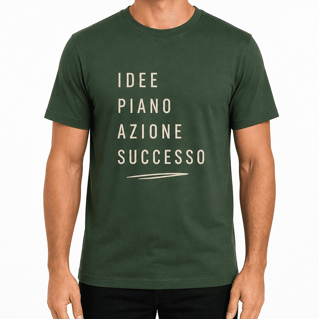 Maglietta per collega – IDEE PIANO AZIONE SUCCESSO
