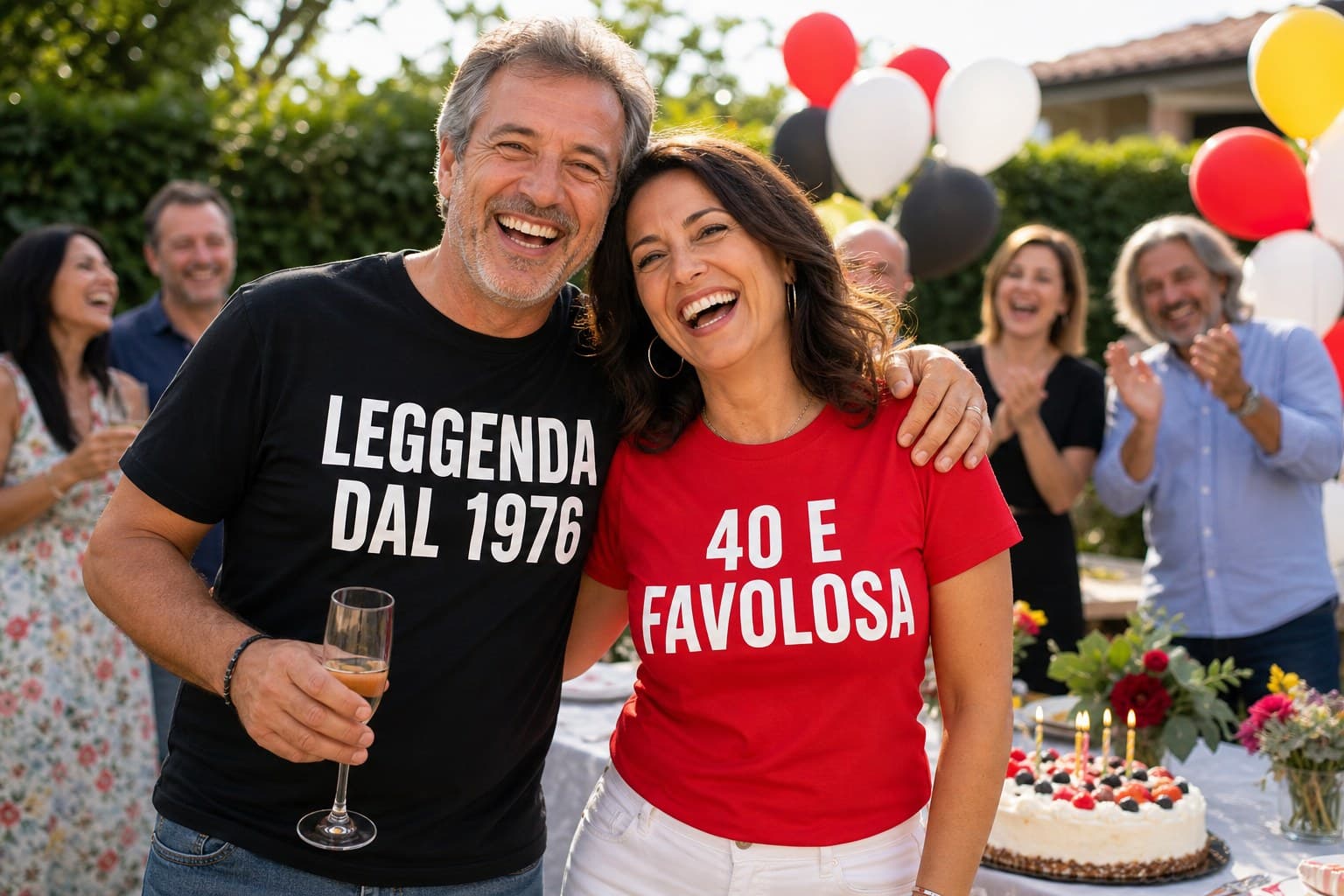 Magliette per compleanno