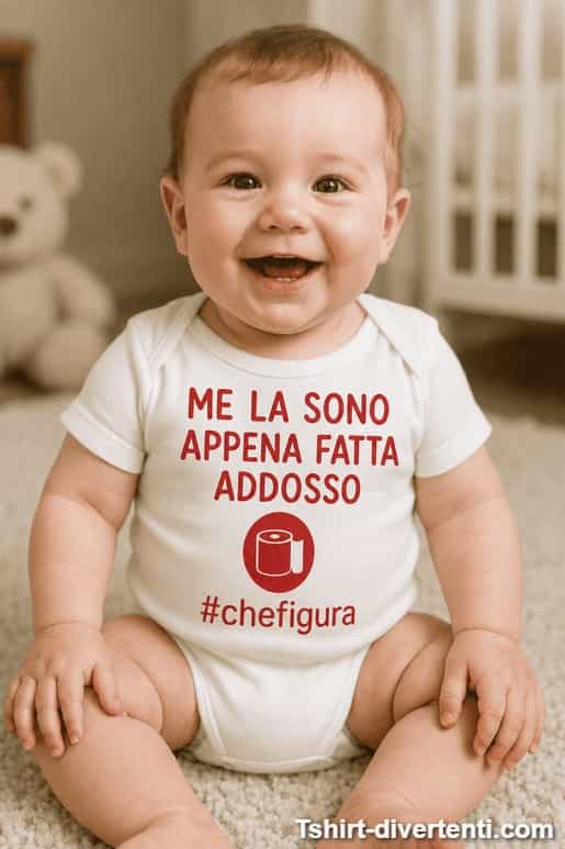 Body divertente me la sono appena fatta addosso