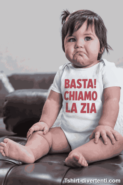 Body per neonati basta chiamo la zia con nome a scelta
