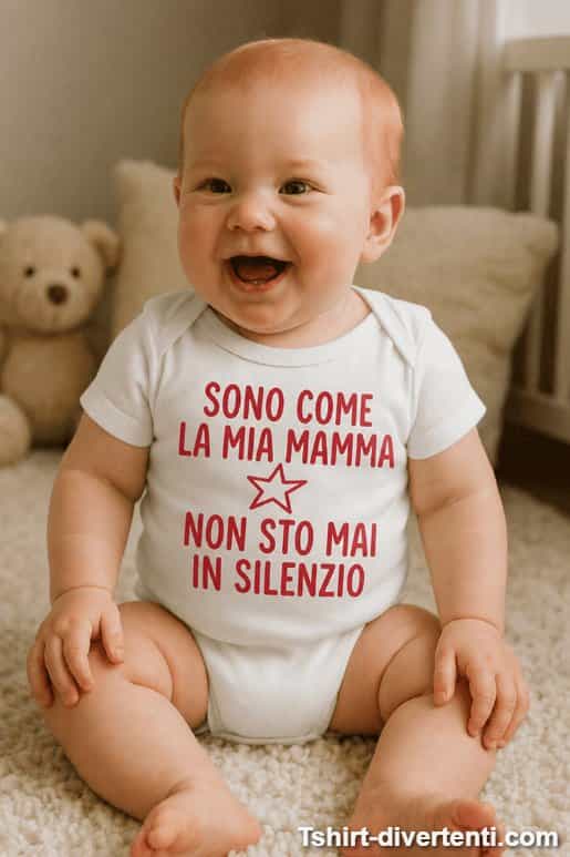 Body per neonati divertente come la mia mamma