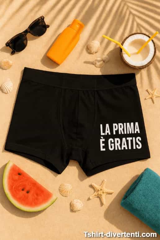 Boxer divertenti la prima è gratis