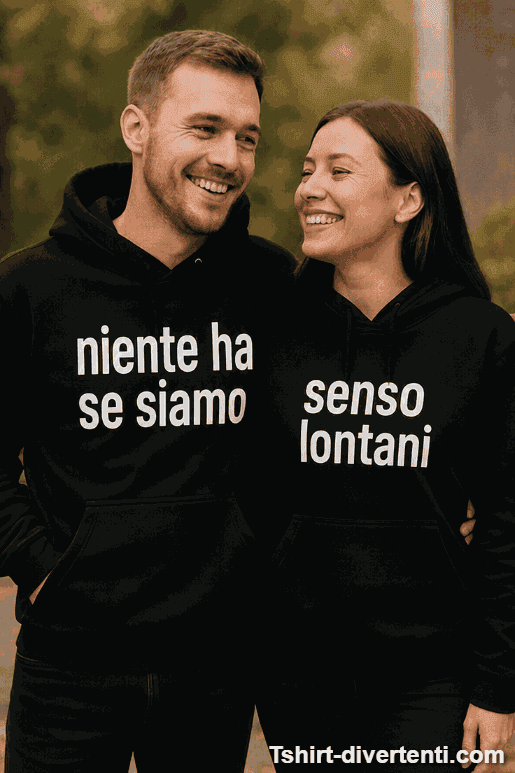 Felpe di coppia niente ha senso