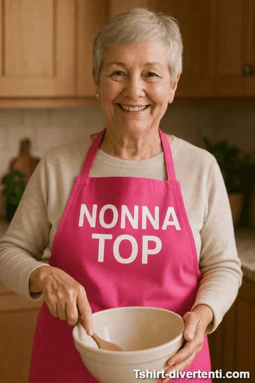Grembiule divertente nonna top