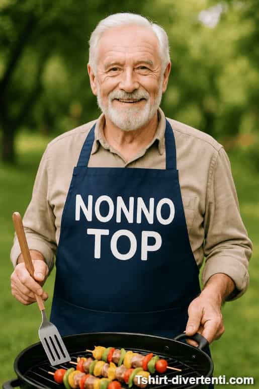 Grembiule divertente nonno top