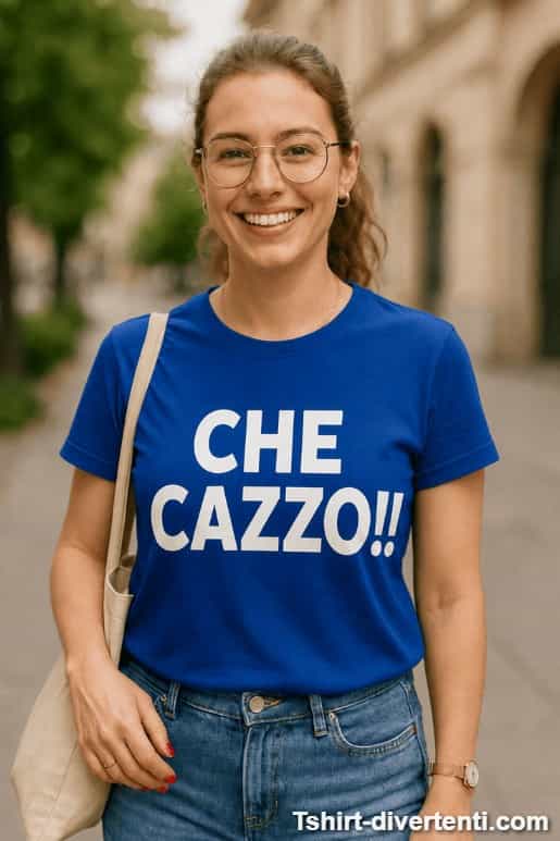 Maglietta divertente che cazzo
