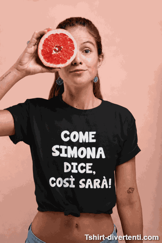 Maglietta divertente così sarà con nome a scelta
