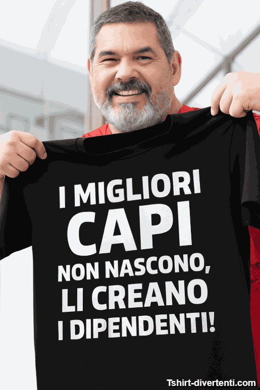 Maglietta divertente il miglior capo