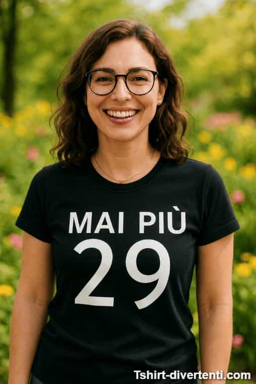 Maglietta divertente mai più 29