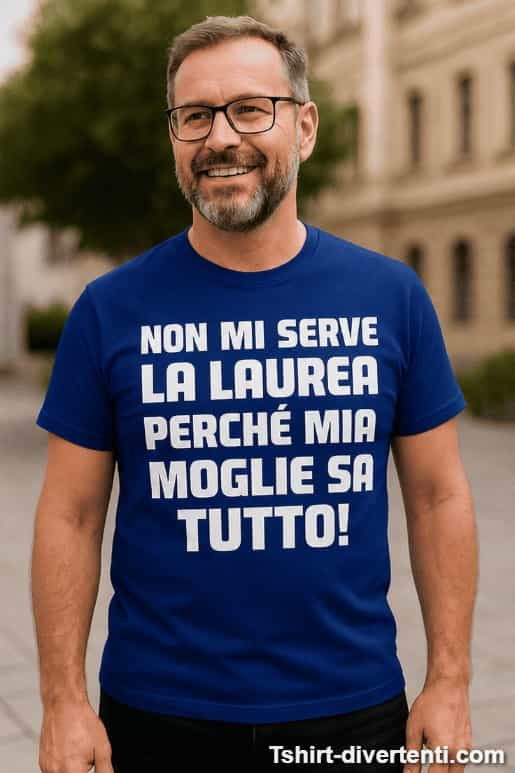 Maglietta mia moglie ha sempre ragione