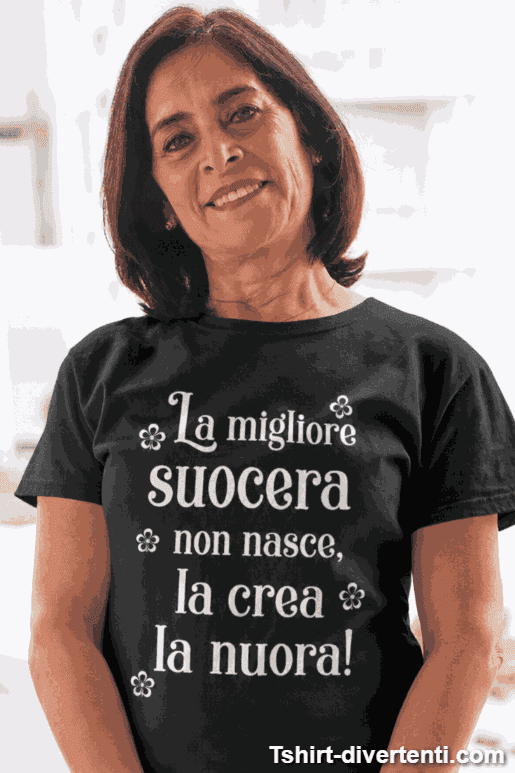 Maglietta divertente migliore suocera fatta dalla nuora