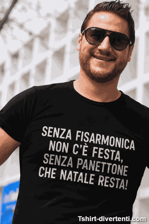 Maglietta divertente senza fisarmonica non c'è festa