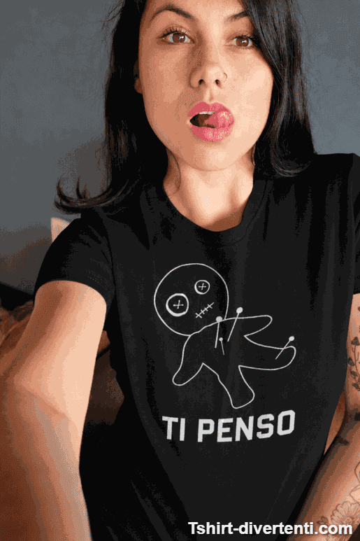 Maglietta divertente ti penso