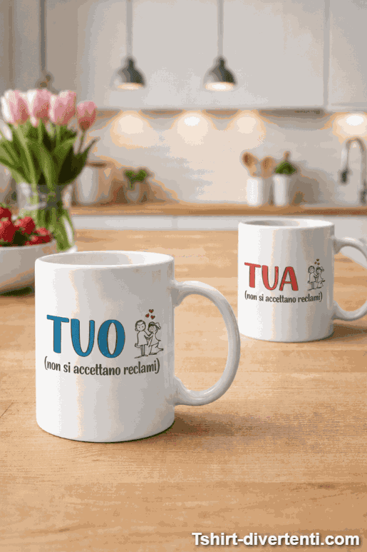 Tazze di coppia Tuo e Tua