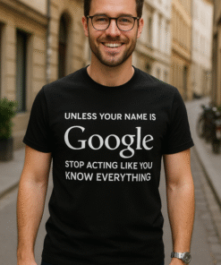 Unless your name is Google - Maglietta