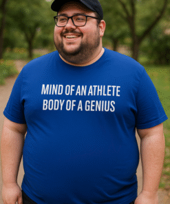 MIND OF AN ATHLETE BODY OF A GENIUS - Maglietta