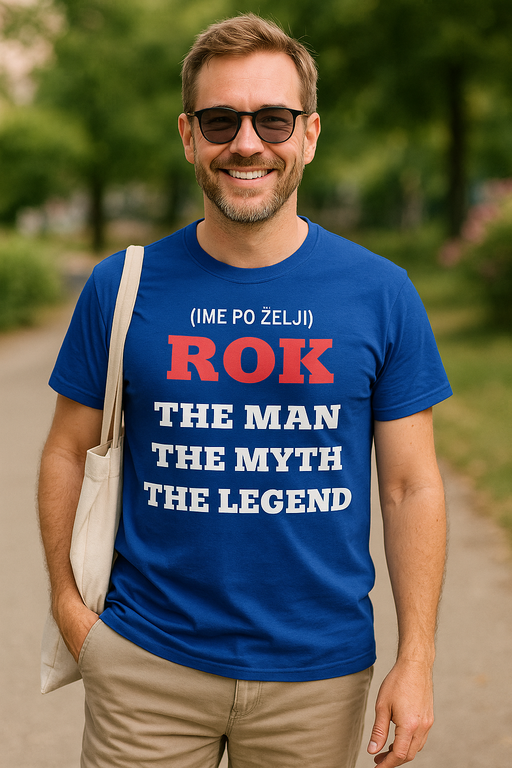 The Man The Myth The Legend (nome a scelta) - Maglietta